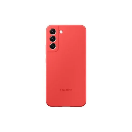 Cover Samsung S22 Plus Rainbow Silicone - Glow Red